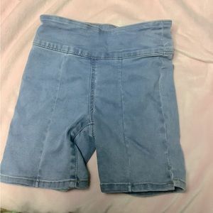 That are cute blue jeans.for up to 8-10. I hope you like them:)